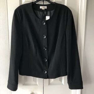 Josephine Essentials, Womens Black Jacket, Size 14, NWT